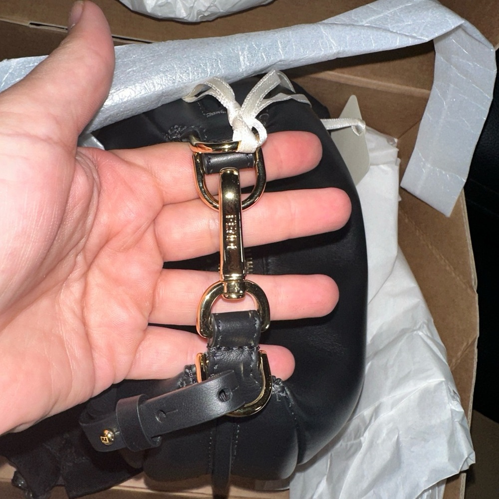 Fendi fensigraphy mini crossbody NWB black - Picture 5 of 16